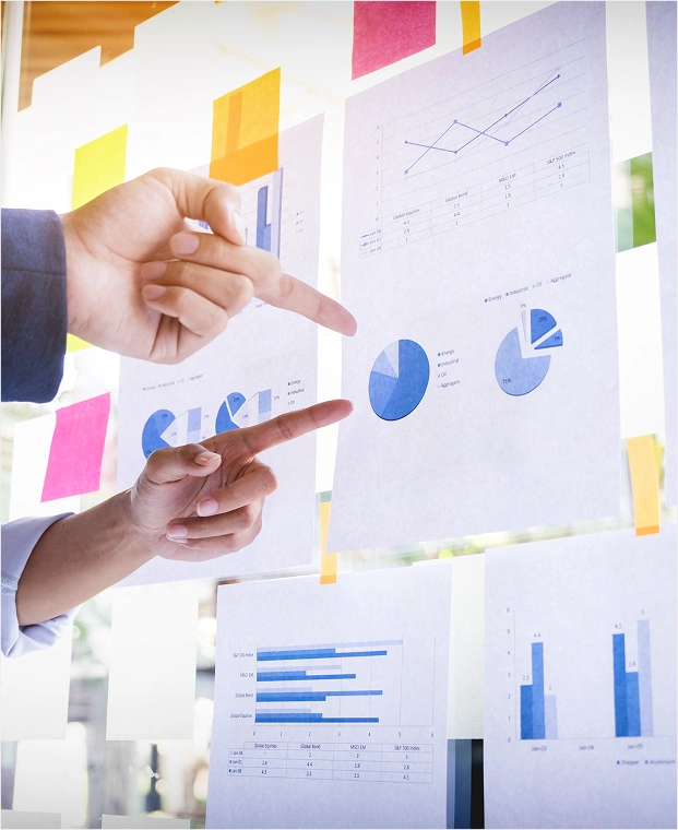 Internal applications manage workflows