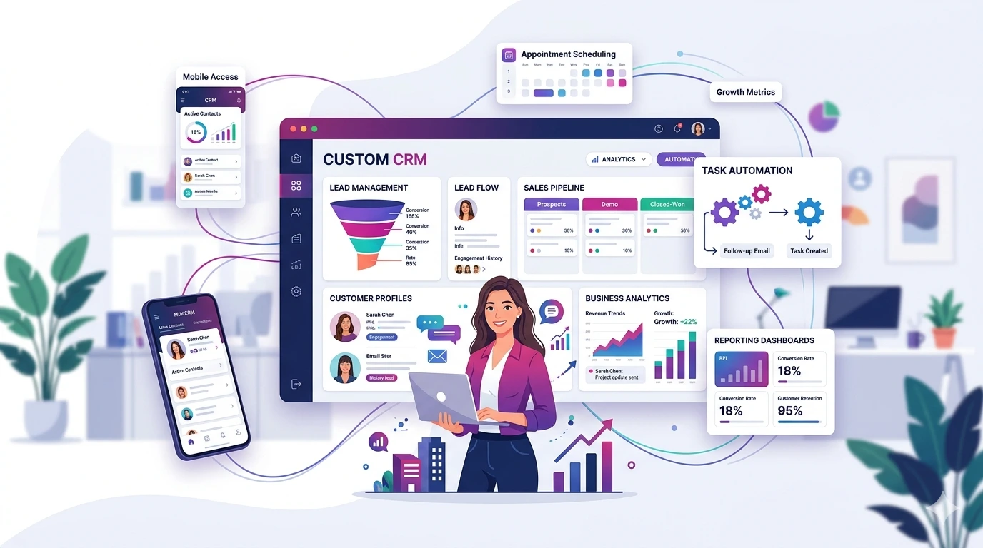 custom CRM development